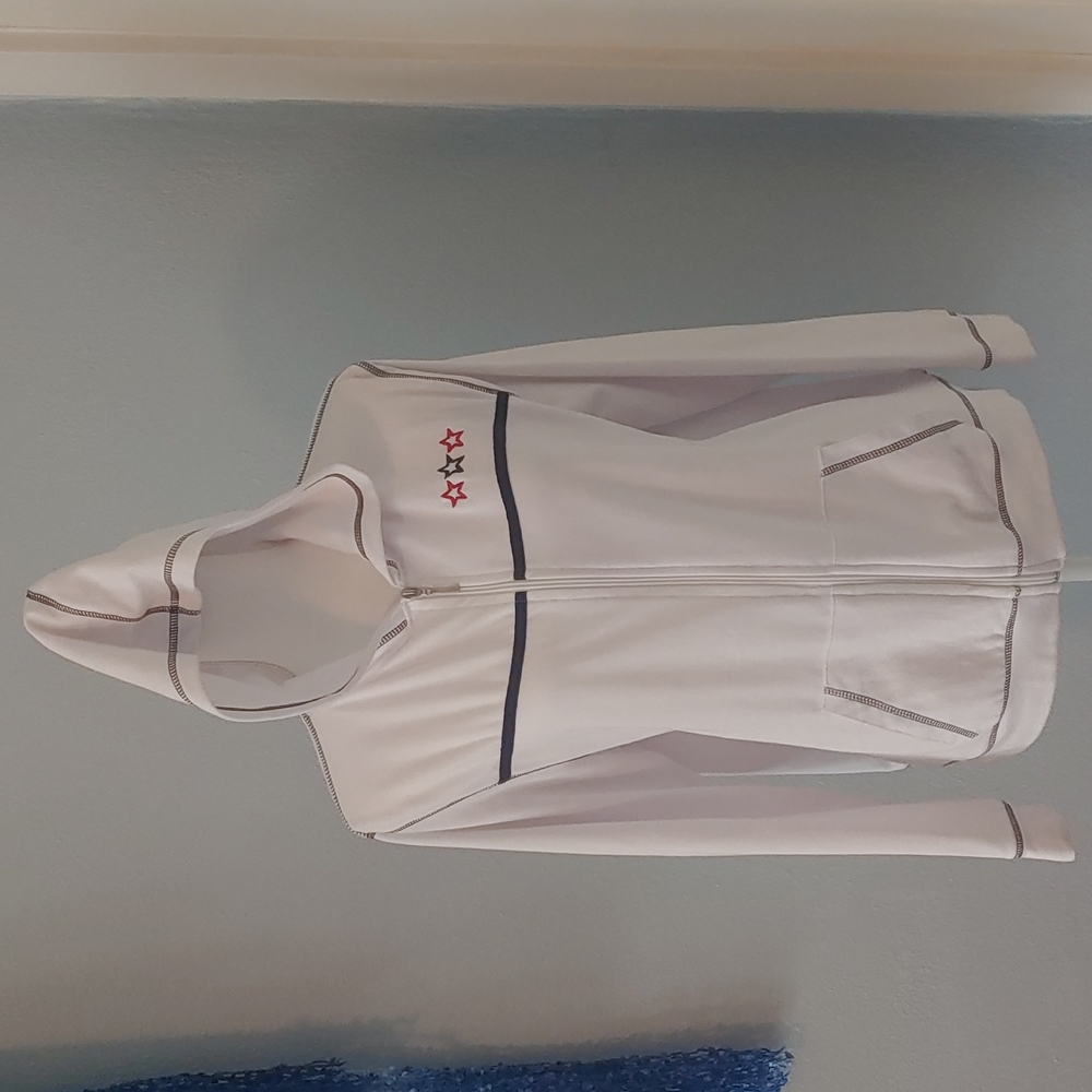 Hartfield Design zip up hoodie with Americana theme